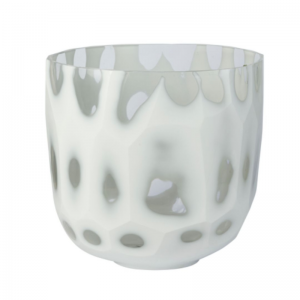 Vaso Branco Cachepot GG