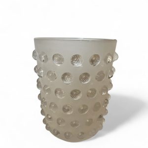 Vaso em Vidro Bolinha Fosco
