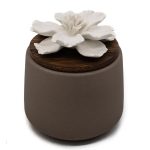 Caixa Decorativa com Tampa de Flor P