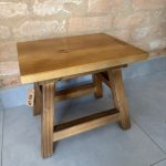 Banqueta Madeira Mini Prática