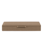 Caixa Bege Aveludada G